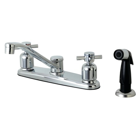Concord FB112DX 8-Inch Centerset Kitchen Faucet with Sprayer FB112DX